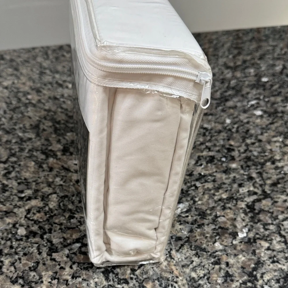 White 4-Piece Sheet Set